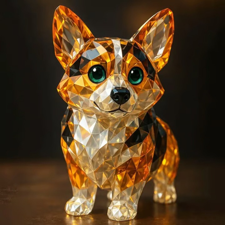 Figurine animale din rasina, set, accesorii decorative, multicolor