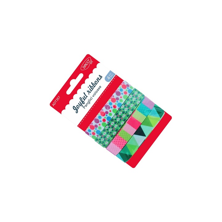 Set Panglici Decorative Daco, multicolor, 4 bucăți, 1, 6cm x 1m