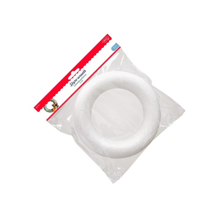 Coronita din Polistiren Daco, 22cm, pentru Crafturi Creative, set individual