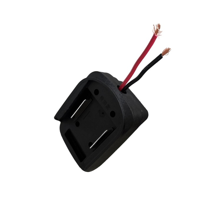 Akkumulátor adapter 18V/21V/24V, előre bekábelezett, tartós kivitel, barkács projektekhez