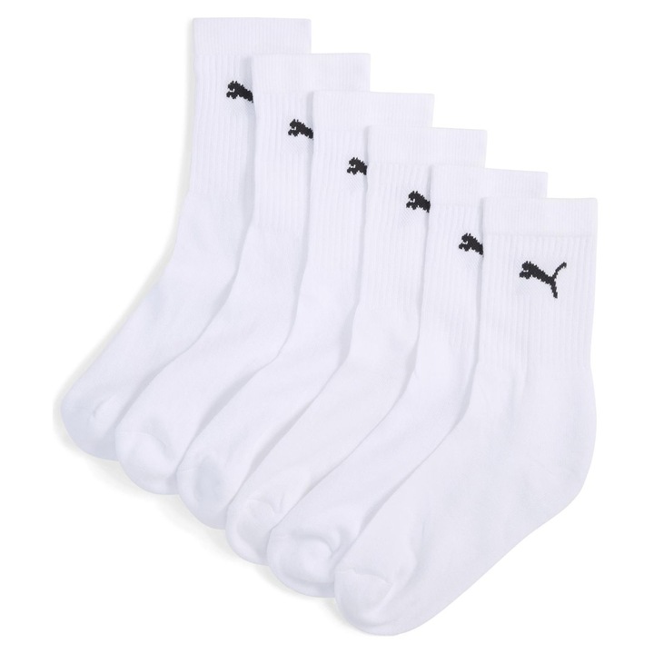 Детски спортни чорапи Puma комплект 3бр, Бял, 35-38