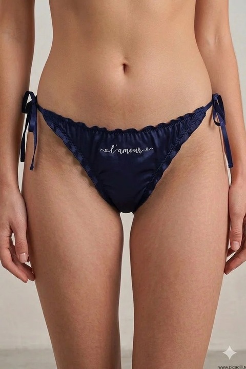 PICADILI pamut bugyi, sötétkék, L