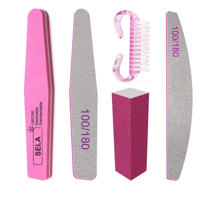 Set Manichiura si Pedichiura Profesional 01, Sela