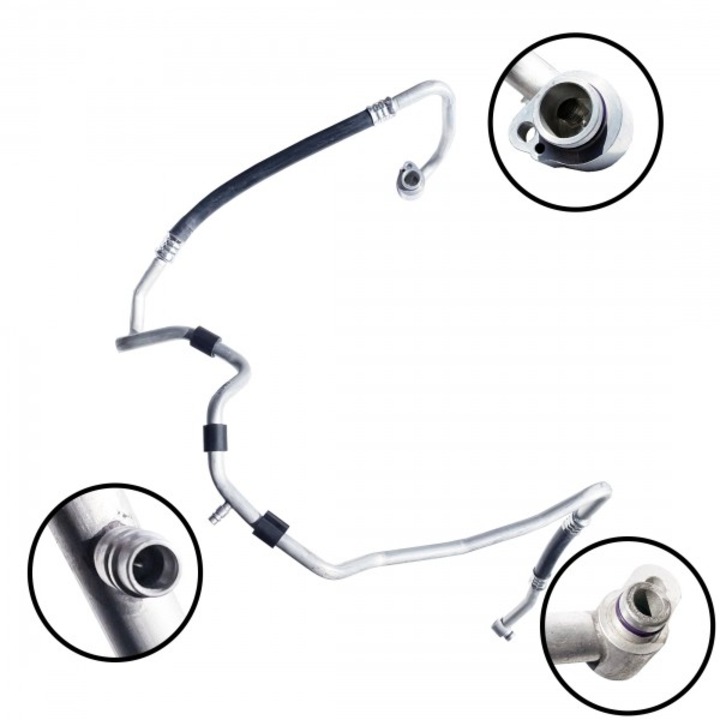 Conducta A/C WRC pentru Audi A3, Seat Altea, Skoda Octavia, Golf V, Jetta III, 1K0820743BQ