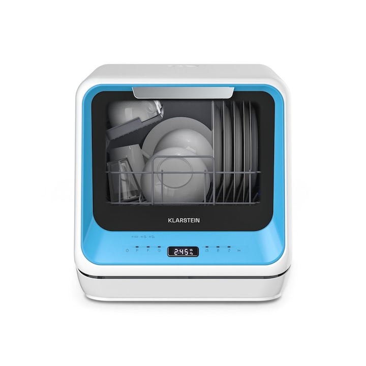 Mașină de spălat vase Klarstein Amazonia Mini, compactă, portabilă, 7 programe, 5l, 42x43.5x43.5cm
