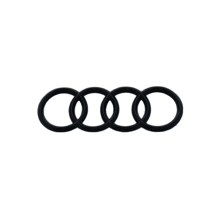Audi Fekete Hátsó Jelvény (192mm)