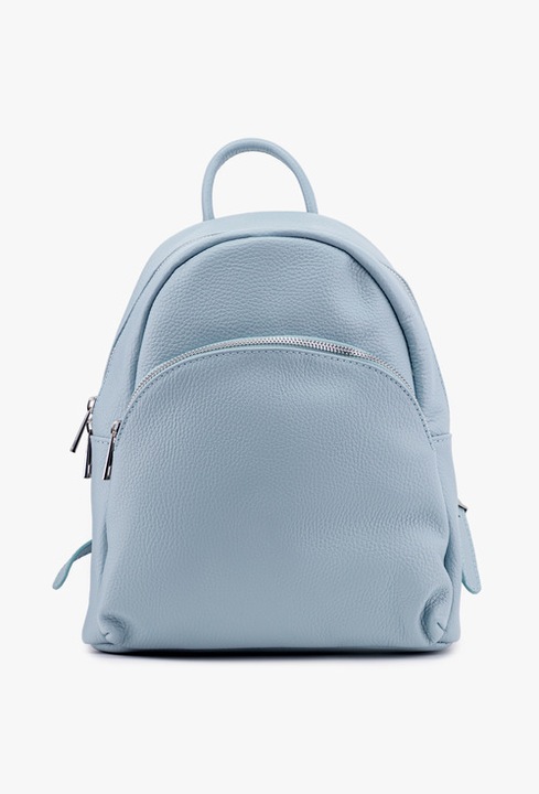 Rucsac dama bleu confectionat din piele naturala