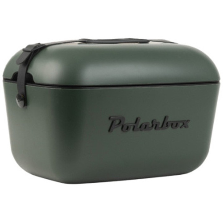 Lada frigorifica pasiva Polarbox Black Editions, 20 litri, Green Forest Black