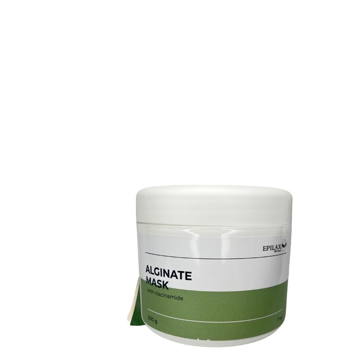 Masca algala cu niacinamida, Epilax, 200g, proprietati antiinflamatorii, imbunatateste elasticitatea pielii