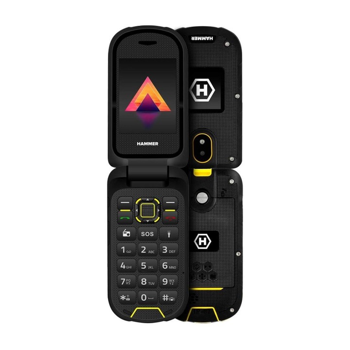 MyPhone Hammer Bow LTE DualSIM fekete, 2 "4", 4G, 1200mAh