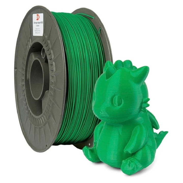 Filament 3DPower PETG Select Green 1.75 mm 1 kg