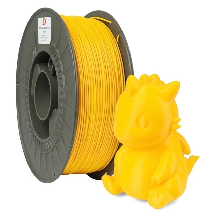 Filament 3DPower PETG Select Yellow 1.75 mm 1 kg