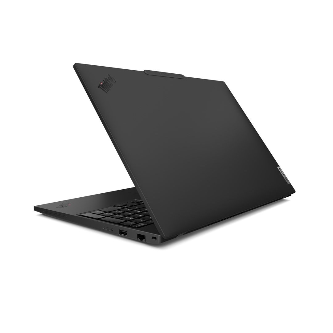 Laptop Lenovo ThinkPad T16 G4, 16" WUXGA, Intel® Core™ Ultra 5 225U pana la 4.8 GHz, 16 GB RAM DDR5 5600, 512 GB SSD, Intel® Graphics, Windows 11 Pro, Black 512 GB