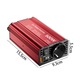 Autó inverter 500W, EU csatlakozó, USB QC3.0 20W port, Type-C PD 45W port, piros