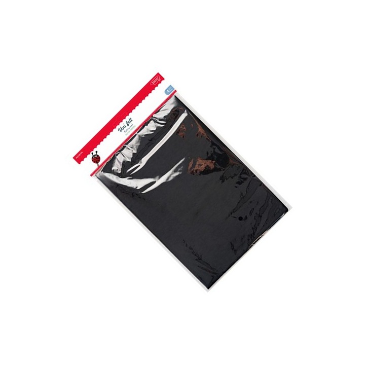 Set 4 Foi de Fetru Negru DACO Art, pentru Proiecte Creative, 7 ani