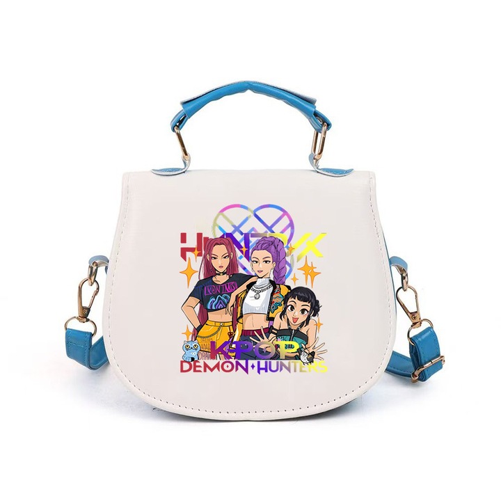 K-POP HCMC-10 gyerek táska, 17x6.3x14.5cm, kék, tágas kapacitás, vízálló anyag