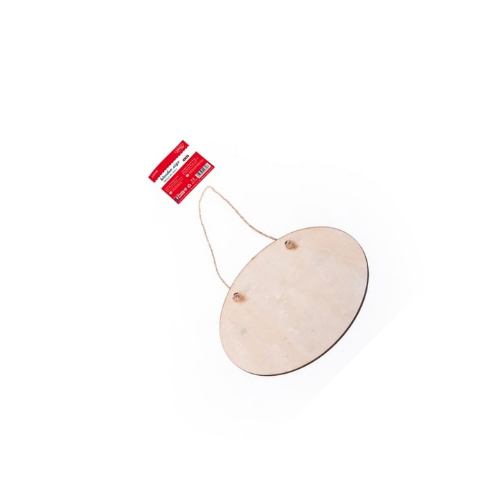 Tablita din lemn DACOart, 14x18cm, suport pentru pictura si crafturi, 7+ ani