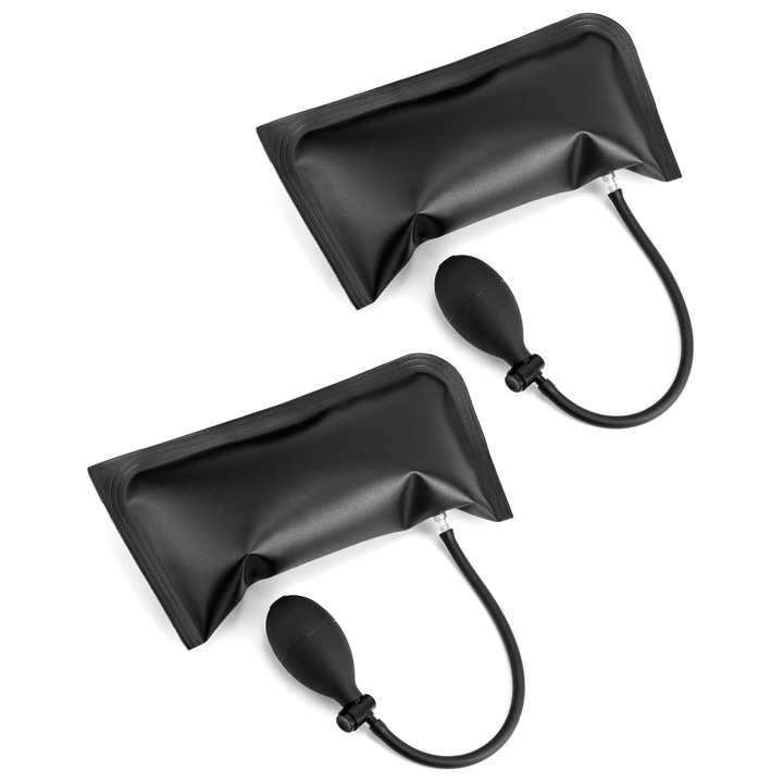 Perne QWORK, set 2 bucăți, ridicare 200 kg, dreptunghi mari, plastic