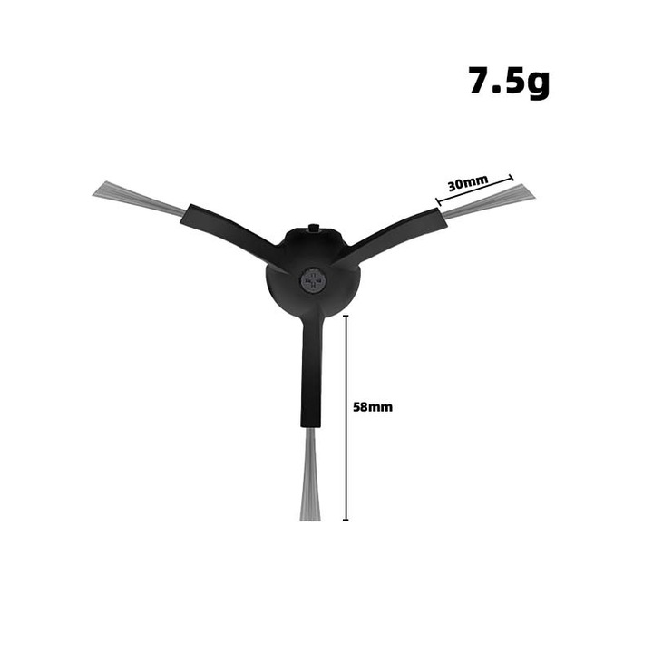 Roborock Q Revo porszívó tartozékkészlet, kefe, porzsák, fekete