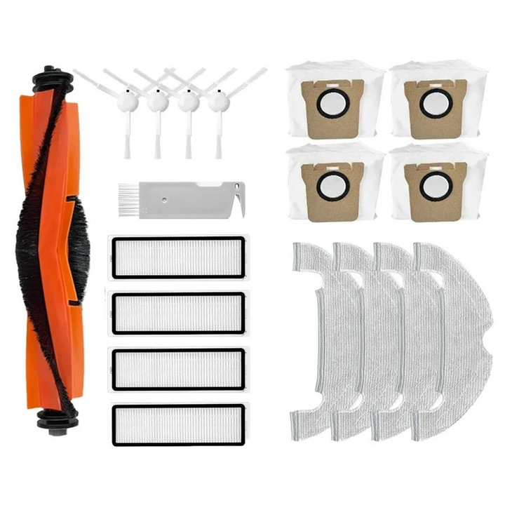 Accesorii aspirator robot Xiaomi X10, set filtre, mop, sac de praf