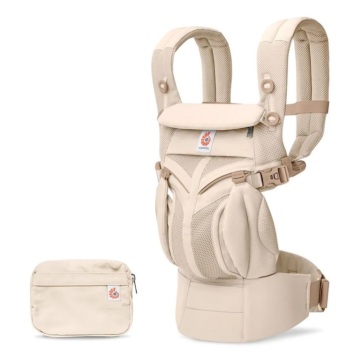 Marsupiu Ergobaby, Omni 360, Mesh, Natural Beige