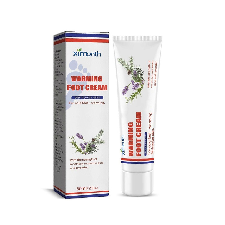 Crema pentru ingrijirea picioarelor Ximonth, cu extracte de plante, 100ml