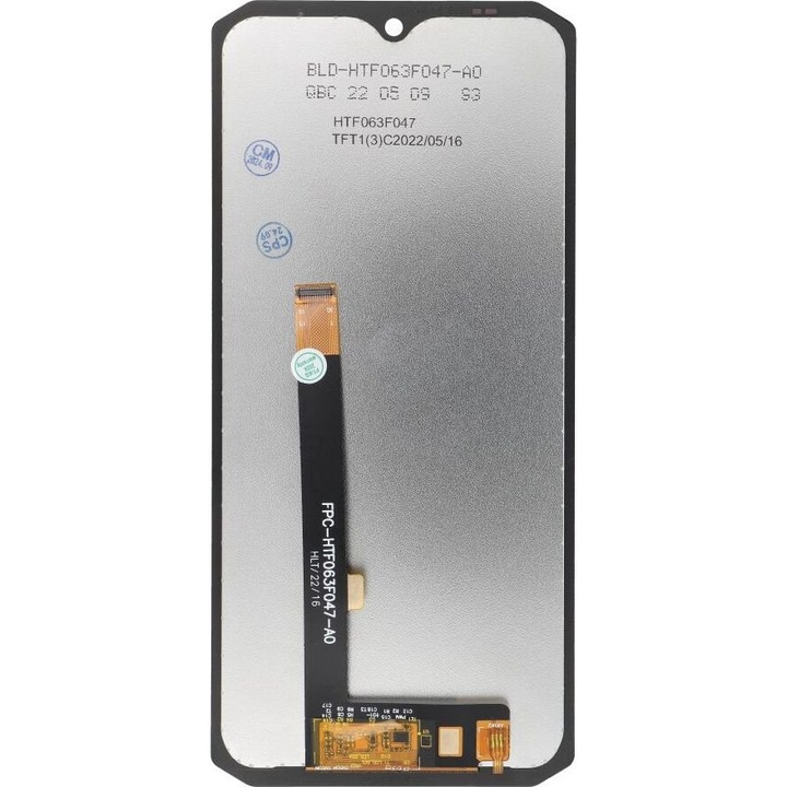 Display LCD FixCell pentru Doogee S98, fara cadru, suport multi-touch, senzor de proximitate