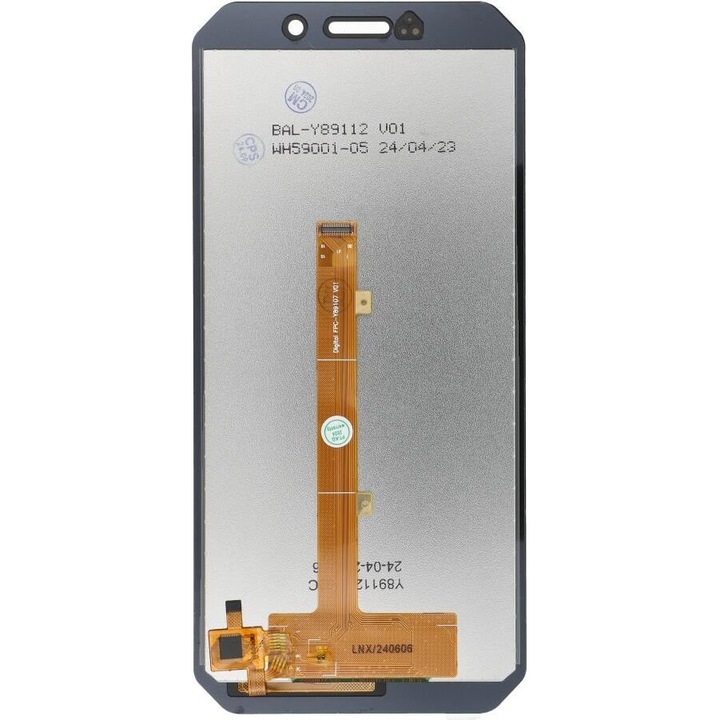 Display LCD FixCell pentru Doogee S61 Pro, suport multi-touch, suport senzor de proximitate, fara cadru