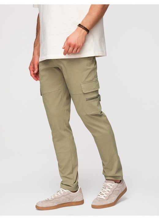 OMBRE P1517 cargo nadrág, Khaki