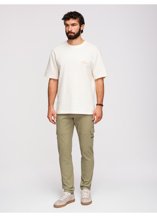 Pantaloni cargo OMBRE P1517, Kaki