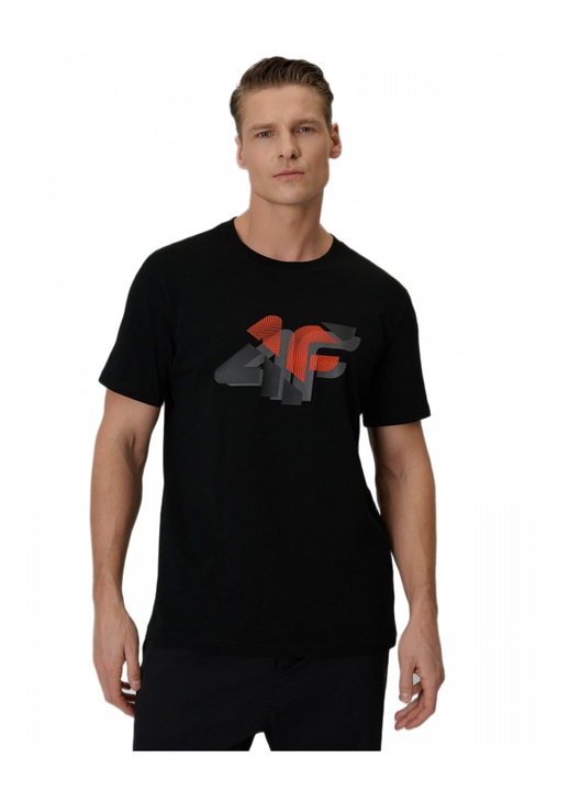 ТЕНИСКА 4F MEN'S REGULAR T-SHIRT 26TTSHM2667-20, Черен
