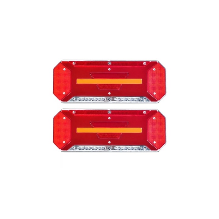 set 2 lampi led cu semnalizare dinamica 12v-24v 34, 5cm x 13 cm
