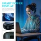 BAOFUJIA Безжични Bluetooth 5.4 слушалки, водоустойчиви IPX5, спортни, стерео, 60 часа живот на батерията, вграден микрофон, намаляване на шума