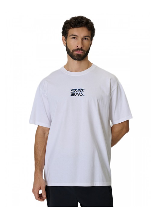 ТЕНИСКА 4F MEN'S LOOSE T-SHIRT 26TTSHM3334-10, Бял