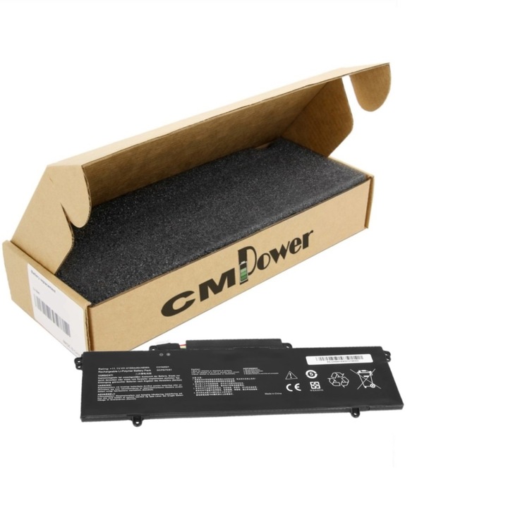 CM Power baterie laptop compatibila cu Asus Zenbook 14 UX5401E, Flip UN5401QA C31N2021