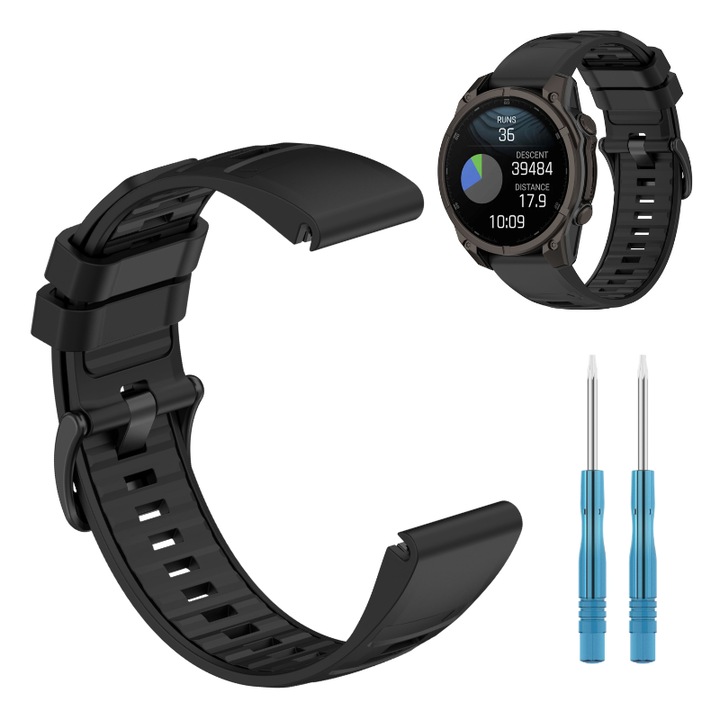 Pasek bratara Garmin Fenix 5X 6X 7X QuickFit 26mm, multicolor, 217mm