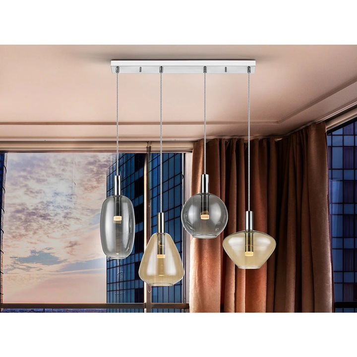Lampa I3-nara, Meta, 21x71,5x95 cm