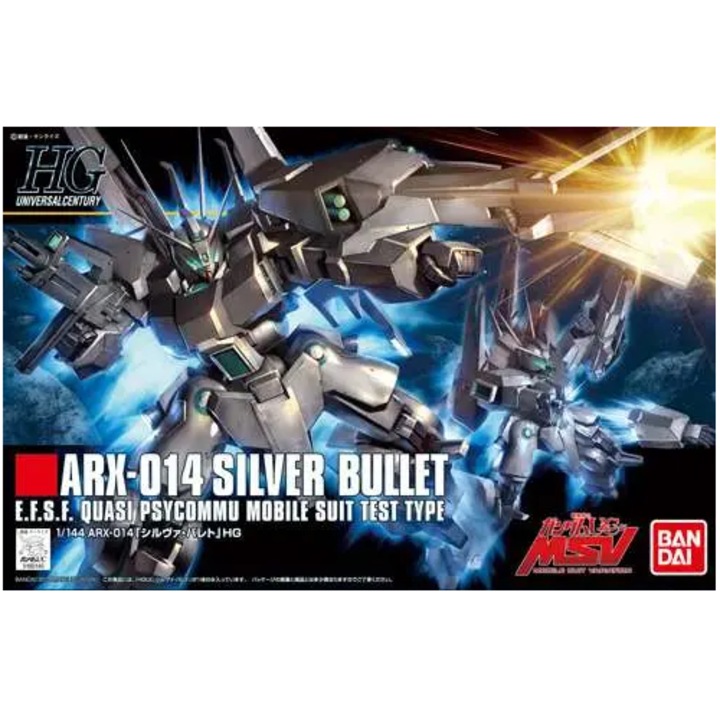 FIGURINA 1/144 HGUC Silver Bullet