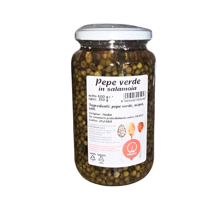 Piper Verde in Saramura, Pavone, 600 gr