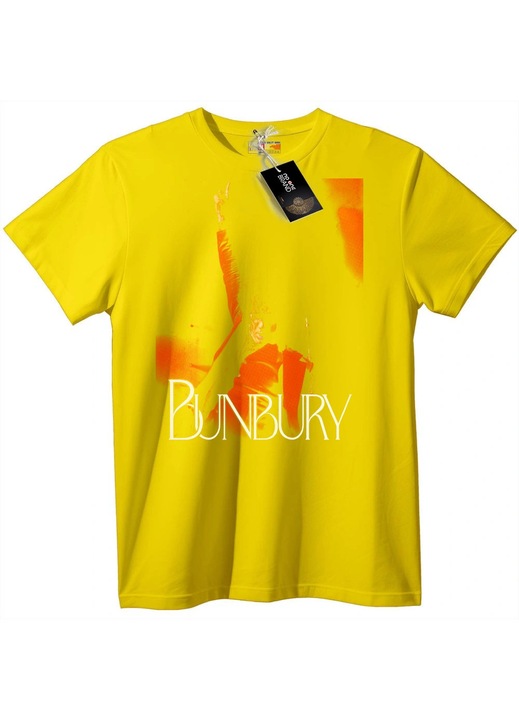 Bunbury zenei póló, Sárga