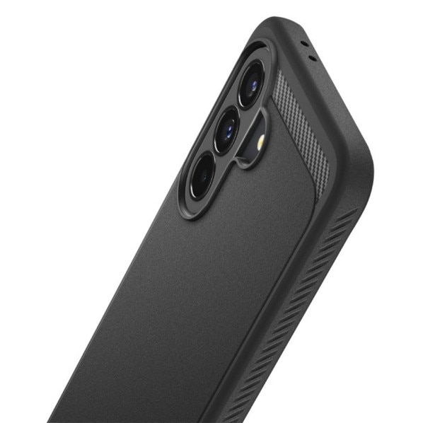 Husa Rugged Armor Compatibila Cu Samsung Galaxy A57 5G, Materiale Premium, AntiShock, Negru, Kit Upzz® Inclus