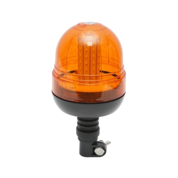 Girofar LED 12-24V, Breckner Germany, galben, cu suport