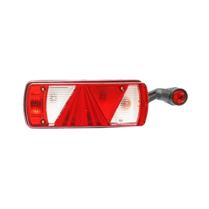 Lampa stop Breckner, 10.99004, roșie, cu mufă