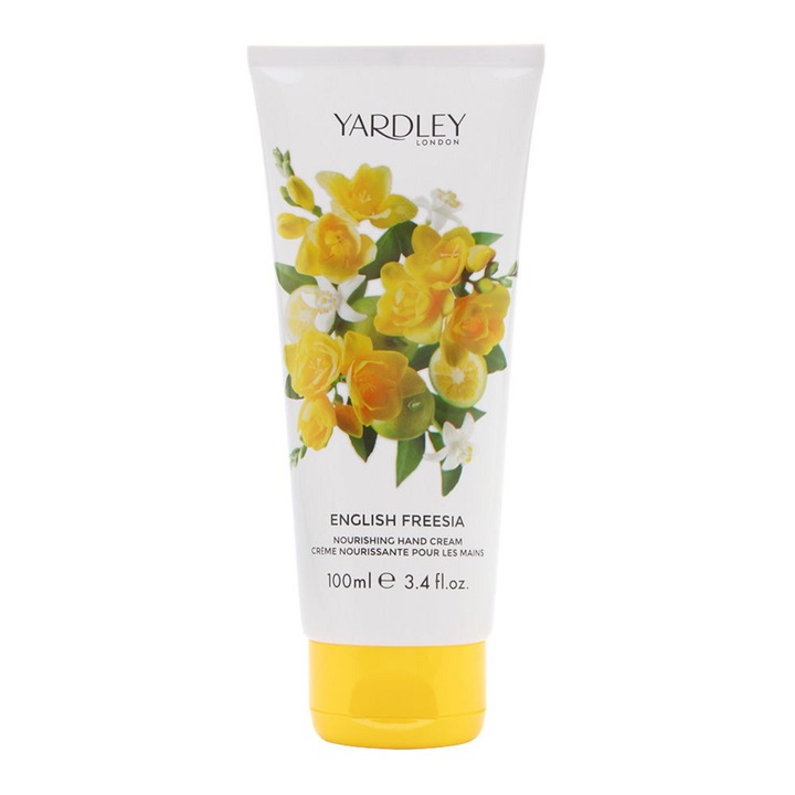 Yardley English Freesia kézkrém, 100 ml, nőknek, professzionális ápolás
