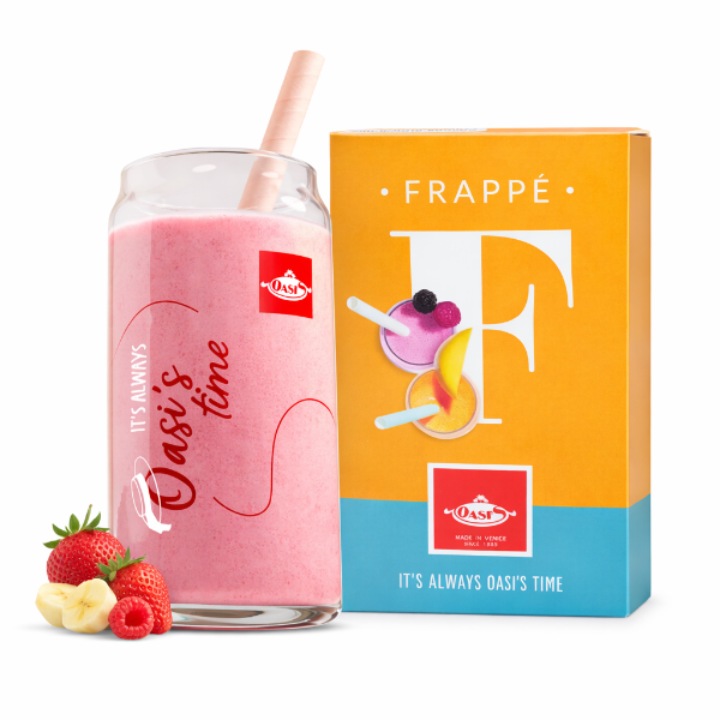 Mix Milkshake Zmeura, Capsuni si Banane cutie 30 plicuri de 25g