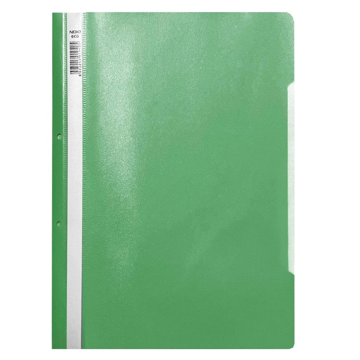 Set 10 dosare plastic, Noki - verde