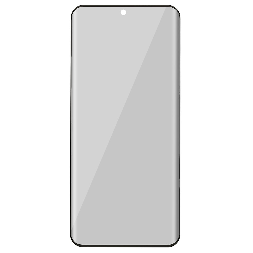 Protector de sticlă Privacy pentru Xiaomi Redmi Note 15 5G, Efect de întunecare, Transparent/Negru