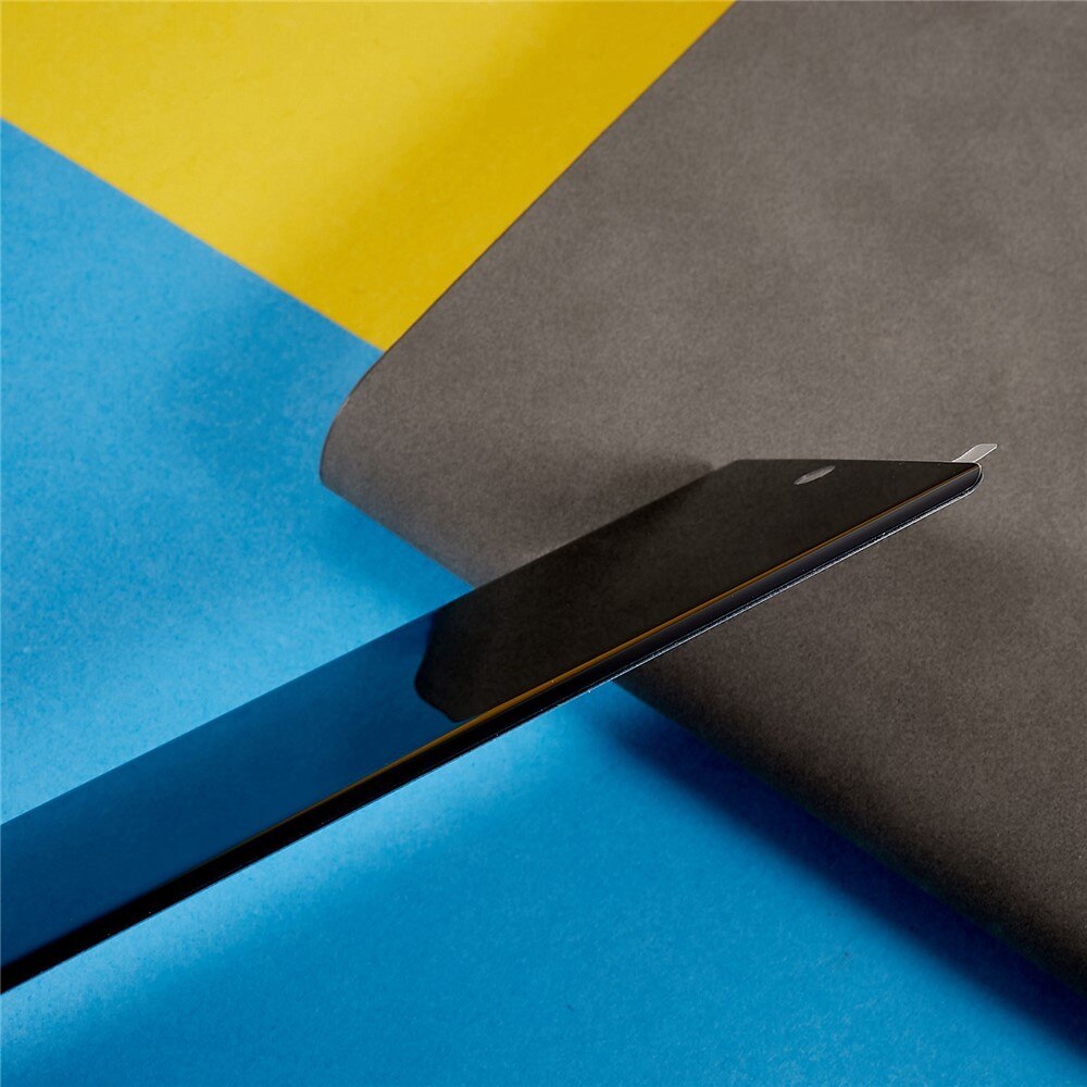 Protector de sticlă Privacy pentru Xiaomi Redmi Note 15 5G, Efect de întunecare, Transparent/Negru