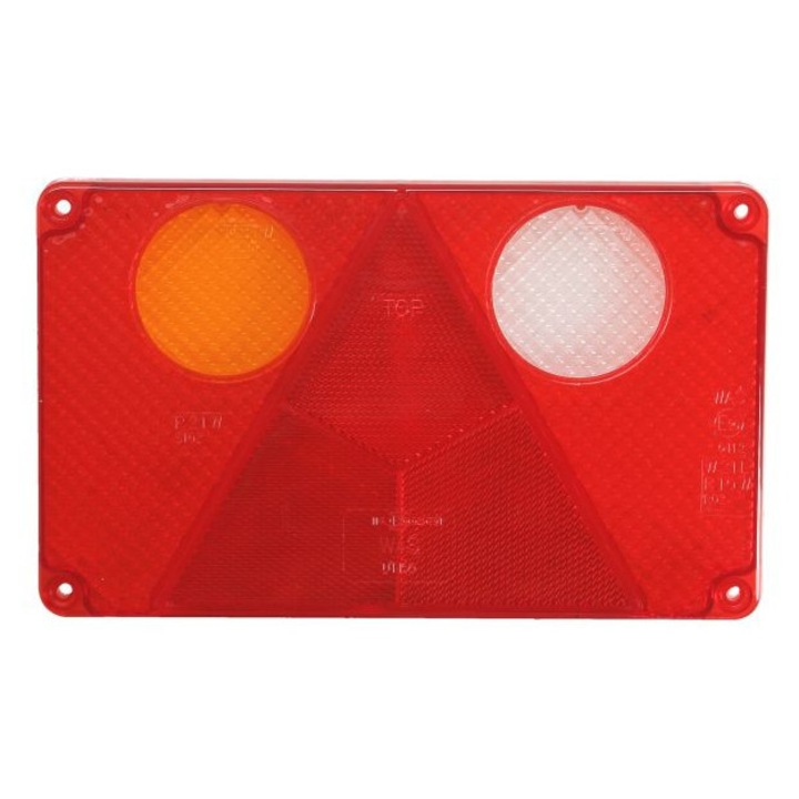 Lampa spate WAS cu triunghi reflectorizant, 116A W21L