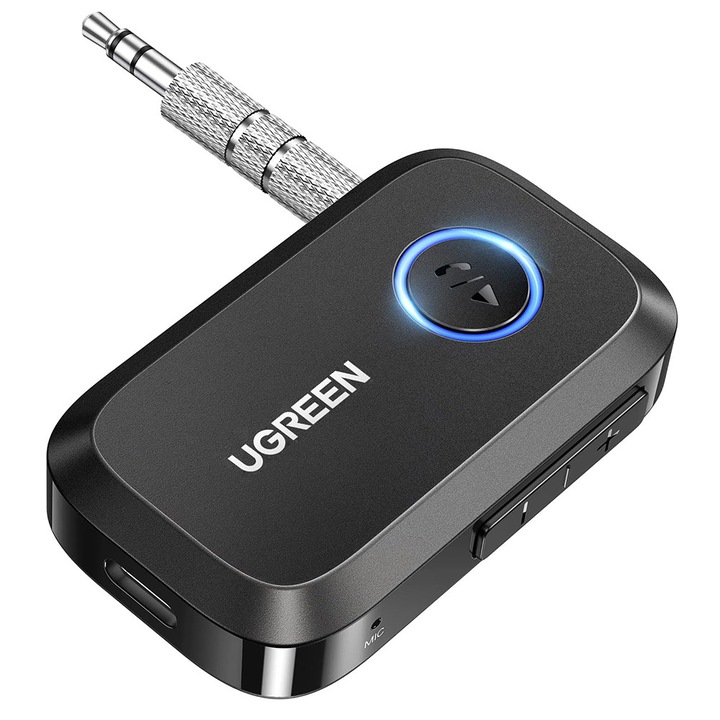 Adaptor Bluetooth Audio Receiver UGREEN 3.5mm, Negru